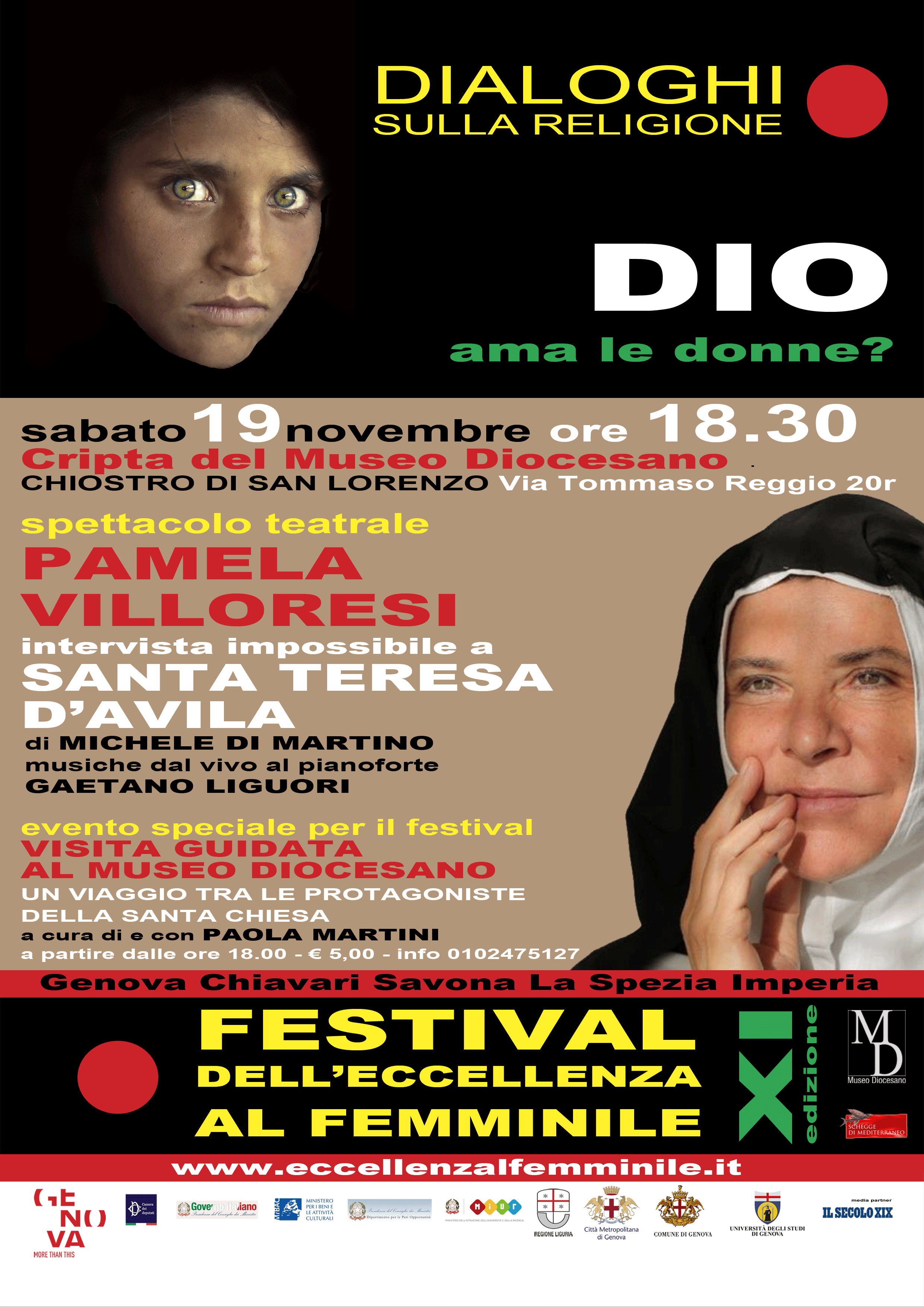 LOCANDINA 19,11.S. TERESA E VISITA GUIDATA MUSEO
